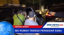 Polisi Gagalkan Ibu Rumah Tangga Pengedar Sabu di Medan
