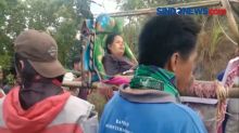 Viral di Medsos, Ibu yang Akan Melahirkan Ditandu Sejauh 12 Km