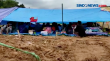 Pengungsi di Mamuju Kesulitan Air Bersih