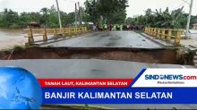 Akibat Banjir Kalsel, Akses Jalan Utama Kota Pelaihari Lumpuh Total