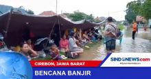 Banjir Rendam Permukiman Warga di Kecamatan Panguragan Cirebon