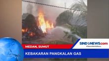 Kebakaran Pangkalan Gas di Medan, Sumatera Utara