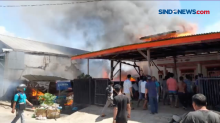 Kebakaran Kawasan Padat Penduduk di Sibolga, Dua Rumah Dilalap Api
