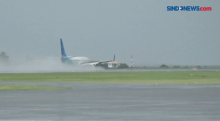Cuaca Buruk, Dua Pesawat Tertunda Mendarat di Bandara Ngurah Rai