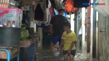 Banjir Landa Permukiman Padat Penduduk di Jakarta Utara
