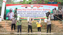 Kapolda Jateng : Kampung Siaga Candi Terbukti Berhasil Cegah Penyebaran Covid 19 di Rembang