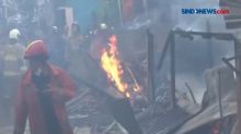 Kebakaran 3 Rumah di Jatinegara, 11 Unit Mobil Damkar Dikerahkan