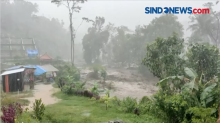 Banjir Bandang Terjang Sungai Jompo, Puluhan Rumah Terendam