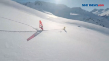 Sensasi Bermain Ski Ekstrem di Pegunungan Alpen