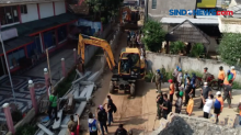 Tembok Penghalang Akses Jalan Rumah Warga di Ciledug Dibongkar
