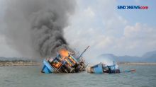 Mencuri Ikan, 2 Kapal Asing Berbendera Malaysia Dimusnahkan