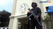 Antisipasi Ancaman Bom Susulan, Gereja Katedral Makassar Masih Dijaga Ketat