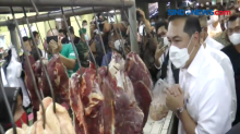Mendag Sidak, Harga Ayam Potong di Pasar Wonokromo Merangkak Naik