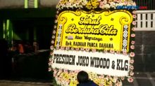 Jokowi Kirim Karangan Bunga ke Rumah Duka Radhar Panca