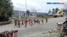 Pasca Baku Tembak dengan Teroris Papua, Aktivitas Warga Ilaga Kembali Normal