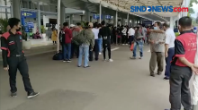 Antrean Tes GeNose Mengular di Stasiun Senen Jakarta