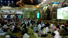 Salat Ied di Masjid JIC, Jamaah Wajib Pakai Masker dan Jaga Jarak