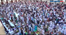 Umat Muslim di Mesir Jalani Salat Idul Fitri di Masa Pandemi