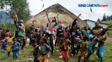 Paska Kontak Tembak, Anak-Anak Ilaga, Papua Diberi Trauma Healing