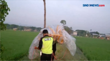 Nyaris Bakar Rumah, Polisi Razia Balon Udara