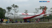 Spot Wisata Baru Subang, Menghadirkan Replika Pesawat di Tengah Area Persawahan