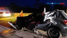 Wakapolres Lampung Utara Alami Kecelakaan di Tol Trans Sumatera