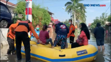 Banjir Bekasi Masih Tersisa di Perumahan Pondok Hijau Permai