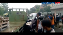 Evakuasi Manual, Kecelakaan Minibus vs Truk di Jalan Pandeglang-Rangkasbitung
