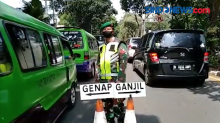 Hari Kedua Pemberlakukan Ganjil Genap di Kota Bogor, Ratusan Kendaraan Diputar Balik