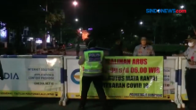 Akses Jalan Simpang Lima dan Kota Lama Semarang Ditutup Hingga Pagi