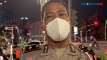 Penyekatan Jalan Ibu Kota, Petugas Bersiaga di Cikini