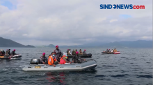 Korps Marinir TNI AL Jemput Warga Pulau Terpencil Untuk Vaksin
