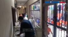 89 Tahanan Mapolres Bangkalan Divaksin, Sebagian Menjerit Ketakutan