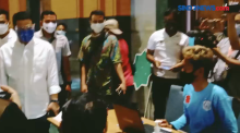 Wagub DKI Jakarta Tinjau Vaksinasi, Target 12.000 Orang Tervaksin dalam 5 Hari