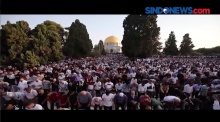 Ribuan Umat Muslim Laksanakan Salat Idul Adha di Masjidil Aqsa