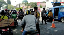 Polresta Bogor Kota Gelar Razia Vaksin di Bogor, Tukang Sayur Pasrah