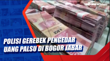 Polisi Gerebek Pengedar Uang Palsu di Bogor Jabar
