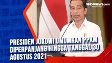 Presiden Jokowi Umumkan PPKM Diperpanjang hingga Tanggal 30 Agustus 2021