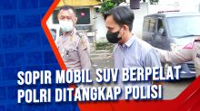 Sopir Mobil SUV Berpelat Polri Ditangkap Polisi