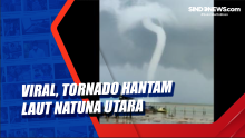 Viral, Tornado Hantam Laut Natuna Utara