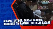 Sedang Tertidur, Bandar Narkoba Digerebek Tim Rajawali Polresta Padang