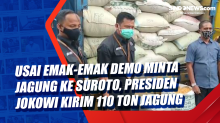 Usai Emak-Emak Demo Minta Jagung ke Suroto, Presiden Jokowi Kirim 110 Ton Jagung