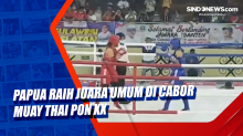 Papua Raih Juara Umum di Cabor Muay Thai PON XX
