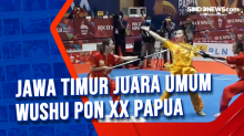 Jawa Timur Juara Umum Wushu PON XX Papua