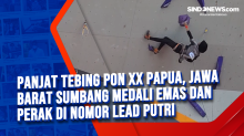 Panjat Tebing PON XX Papua, Jawa Barat Sumbang Medali Emas dan Perak di Nomor Lead Putri