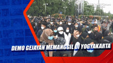 Demo Gejayan Memanggil di Yogyakarta