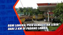 BBM Langka, Picu Kemacetan Lebih dari 3 Km di Padang Lawas