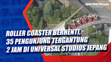 Roller Coaster Berhenti, 35 Pengunjung Tergantung Selama 2 Jam di Universal Studios Jepang