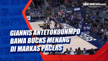 Giannis Antetokounmpo Bawa Bucks Menang di Markas Pacers