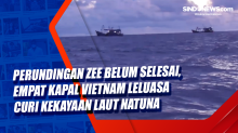 Perundingan ZEE Belum Selesai, Empat Kapal Vietnam Leluasa Curi Kekayaan Laut Natuna